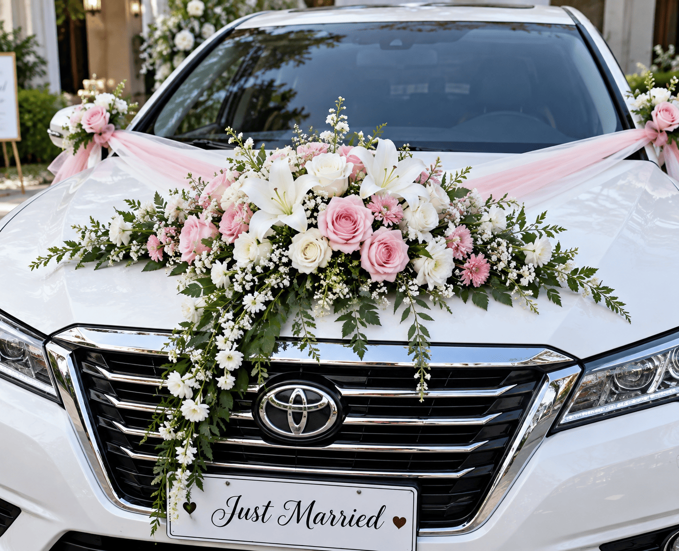 Bunga Mobil Pengantin